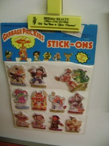 Original Garbage Pail Kids Puffy Stickers, Sealed Package