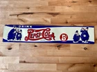 VTG Drink Pepsi Cola Embossed Advertising Sign PESPI & PETE Police Tin Sign 1940