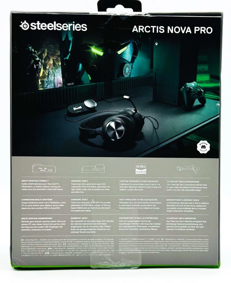 SteelSeries Arctis Nova Pro Wired Over-Ear Gaming Headset for Xbox (61528) - Image 3 of 4