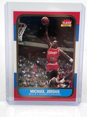 1996-97 Ultra Michael Jordan Ultra Decade #U-4 Chicago Bulls