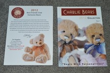 Charlie Bears - 2012 Collection - Part 1 and Best Friends Club