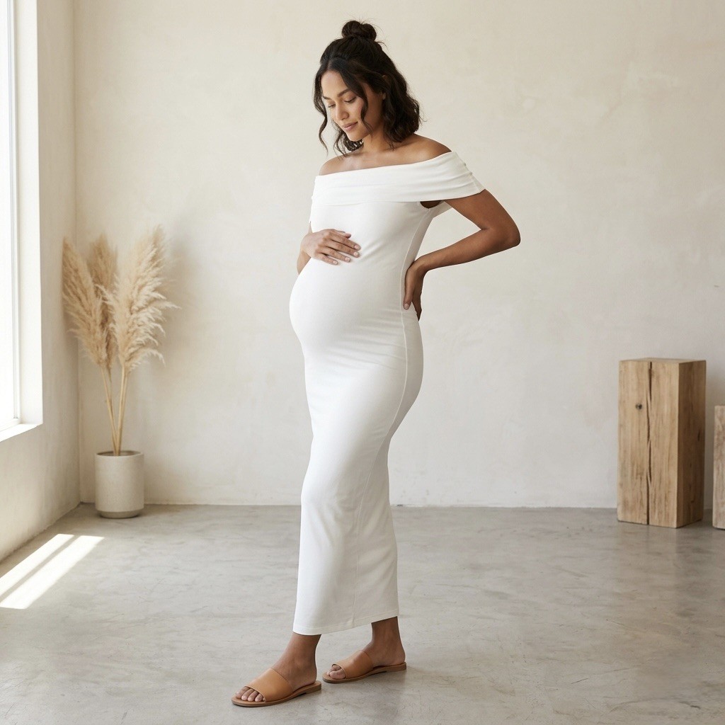 Bumpsuit The Bianca Maternity Maxi Dress in Ivory, sz XS | eBay Bumpsuit The Bianca Maternity Maxi Dress in Ivory, sz XS | eBay