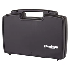 Large Plastic Pistol Case for Outdoor Use 17 Inch Black Gun Storage Box