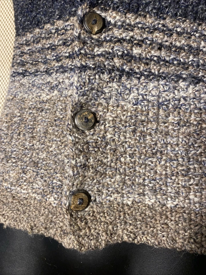 Irelands Eye Wool  Sweater Vest Mens Medium Made In Ireland - Image 3 of 4