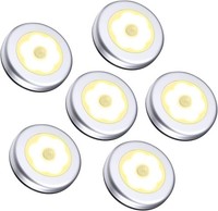 Nachtlicht Bewegungsmelder 6 Stk LED Warmgelb FüR Flur Treppen Schlafzimmer