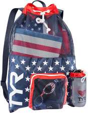 Adult Mummy Mesh Backpack - Red/Navy