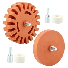 Decal Remover Eraser Wheel, Remove Car Decals, Car Stripes Vinyl Tapes and 