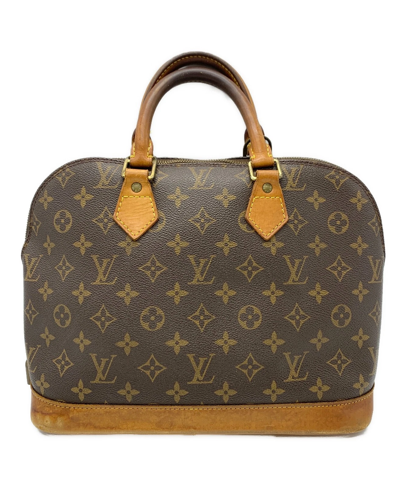 Vuitton — Louis Vuitton Alma M51130 Coated Canvas Brown Handbag #TFB6532