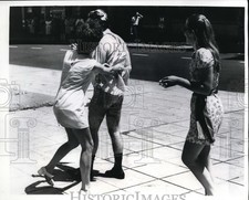 1971 Press Photo University of Buenos Aries students in Argentina.