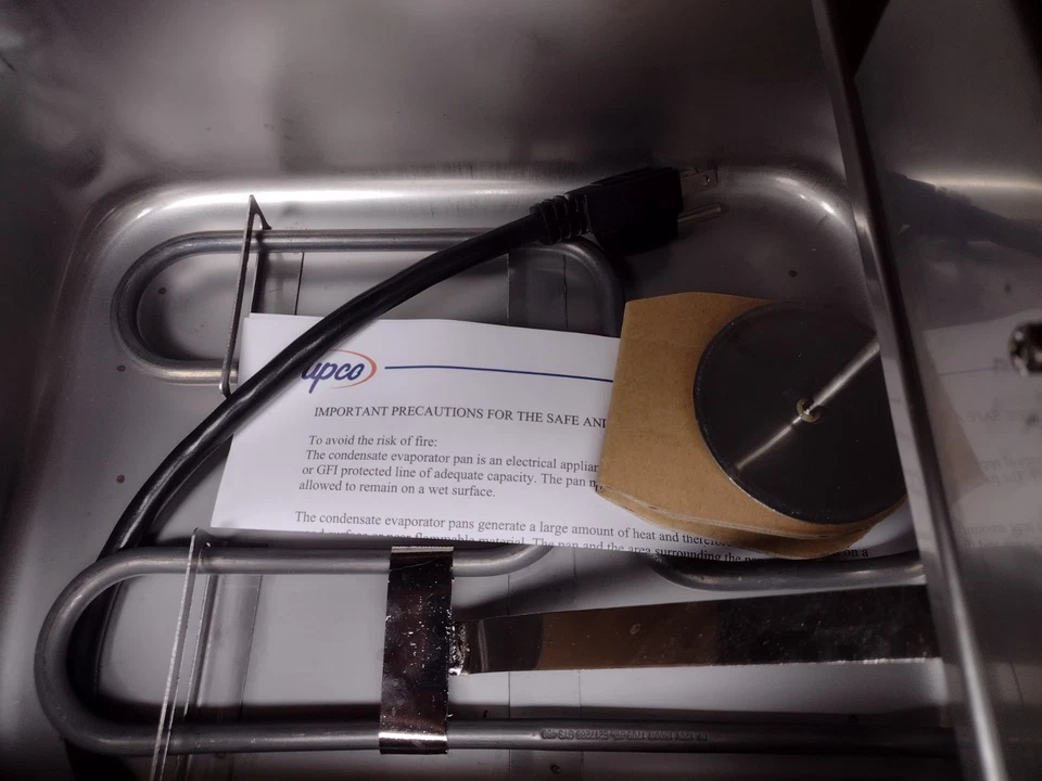 Supco CP819 Commercial Condensate Evaporator Pan 7Qt 120V 1500W - Image 2 of 4