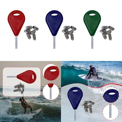 Surf Fin Key Universal Praktisches Ersatzzubehör mit Madenschraube