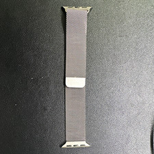 Stainless Steel Milanese Loop Mesh Strap Band for Apple Watch, Silver