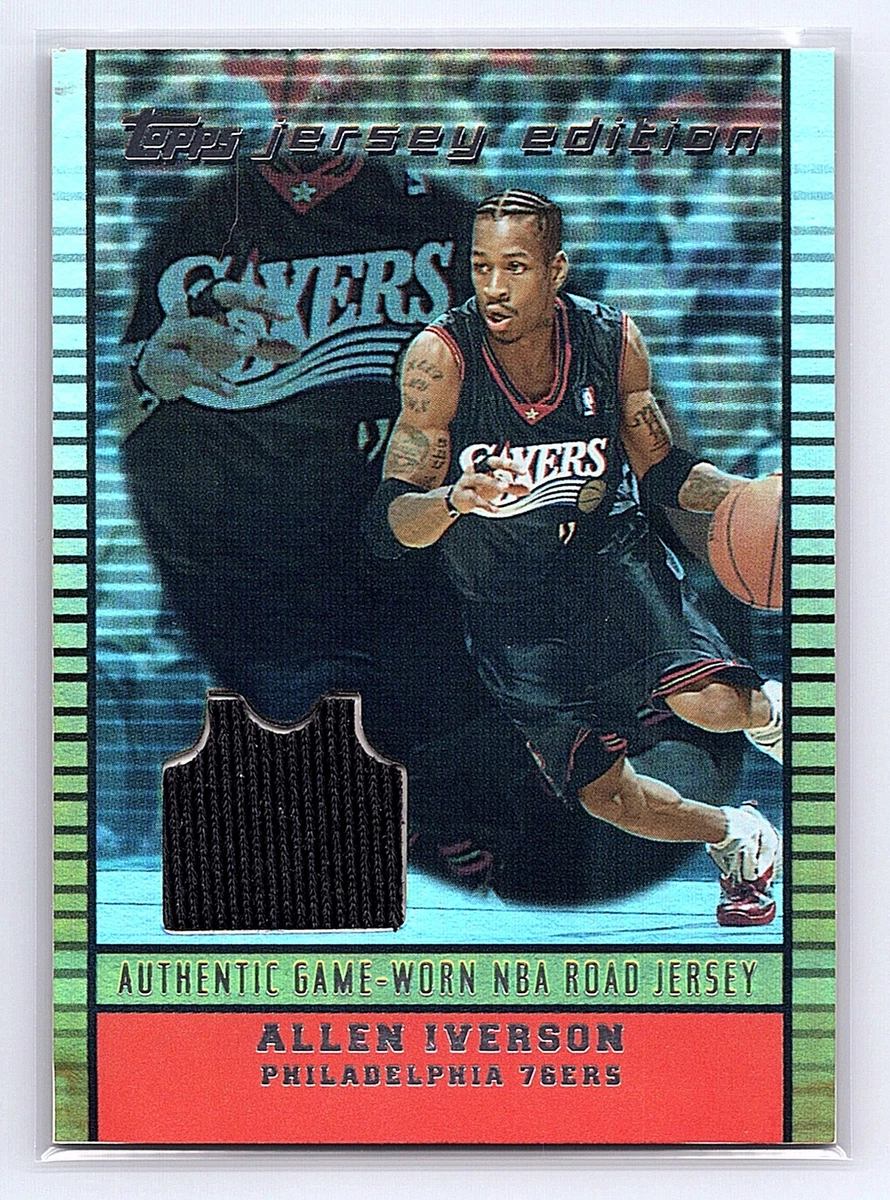 Topps Allen Iverson Basketball Trading Cards Sports Memorabilia