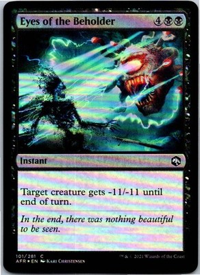 Eyes of the Beholder C 101 Foil Adventures in the Forgotten Realms NM