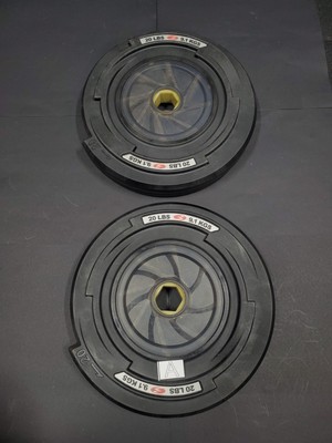 Lot De 2 Plaques De Poids Bowflex Revolution – 20 Lb Spiraflex (40 Lb Total) – Livraison Gratuite