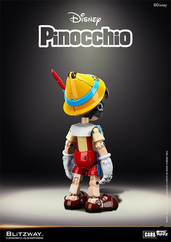 Figura BLITZWAY Carbotix Mecha Metal Pinocho Moda Coleccionables Nuevo Stock - Imagen 21 de 24