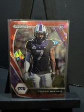 2021 Panini Prizm Draft Picks - Trevon Moehrig #146 Red Ice Prizm (RC)