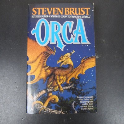 Orca Steven Brust 1996 First Printing Ace Books Fantasy Vlad Taltos PB