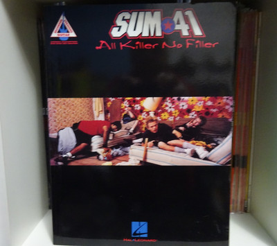 Sum 41 All Killer No Filler Recorded Versions guitar tab sheet music song book