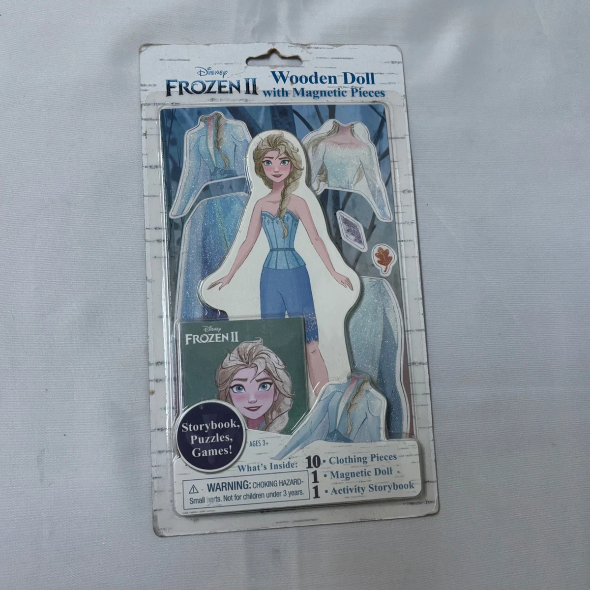 open lace back dress Melissa & Doug Disney Princess Deluxe Wooden Magnetic Dress-Up Set main image 1