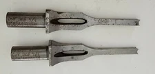Forest City Tool Hickory NC 1/4 #28 A-3 Hollow Mortise Chisel USA Lot of 2