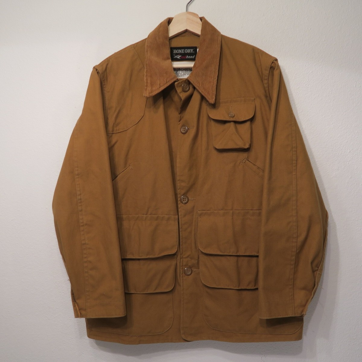 70's USA製 Redhead 40 Duck hunting jkt Vintage RED HEAD BONE DRY Duck Hunting Jacket Brown Tan M