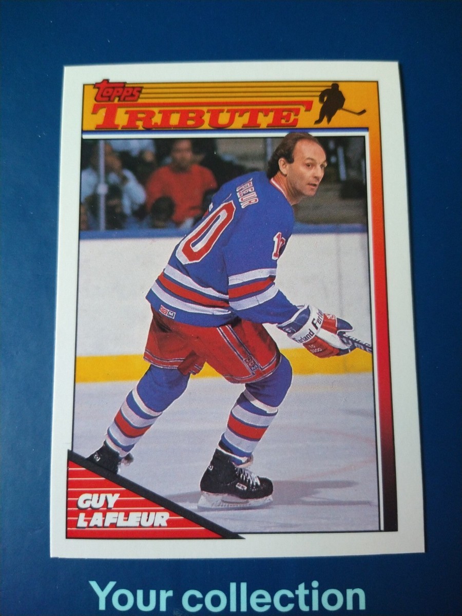 1991 Topps Hockey Tribute Guy Lafleur #2 New York Rangers | eBay