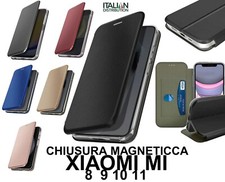 Custodia a Libro XIAOMI Mi 8 9 10 11 T LITE PRO NOTE Cover a portafoglio