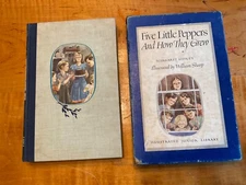Five Little Peppers and How They Grew By M. L Sidney -1948 - Original Slip Case!