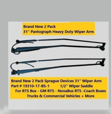 New Sprague Devices 31'' Pantograph Wiper Arm 19310-17-BS-1 RV Camper Bus Truck