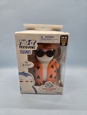 PUDGY PENGUINS SAMURAI • Adopt Forever Friend Figure Orange Outfit New NIB