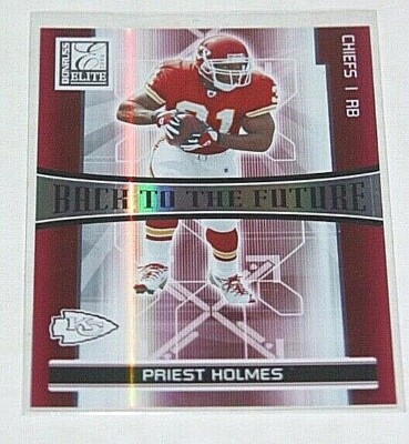 2006 Donruss Elite Back to the Future Red #22 Priest Holmes/Larry Johnson /250