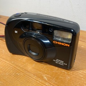 CHINON ZC200 Compact 35mm Film Camera 38 - 70mm Zoom Lens with Case - Working