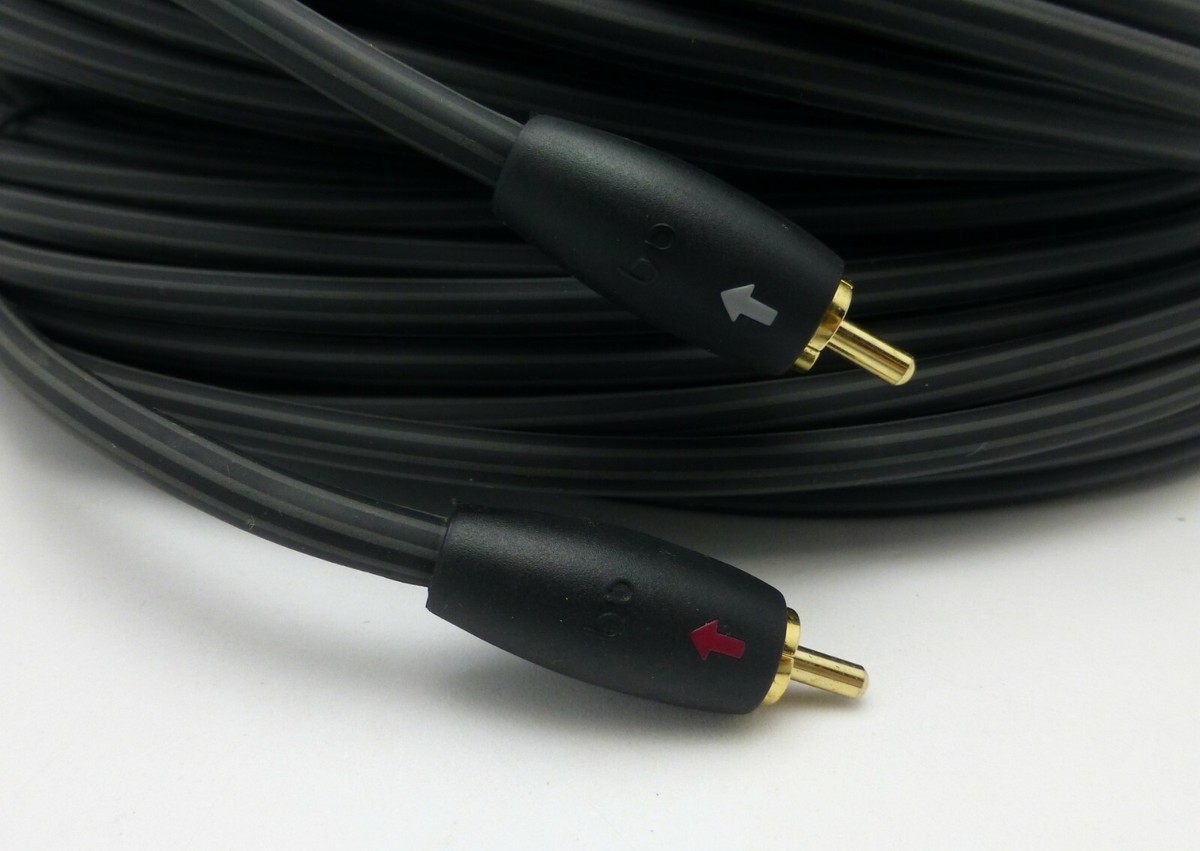 AudioQuest Alpha-Snake RCA audio interconnect cables 15 meter pair
