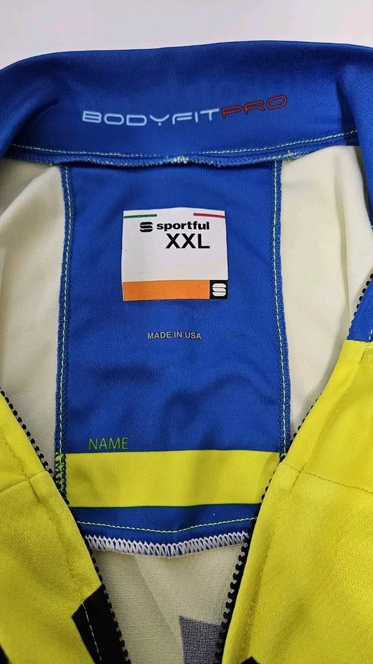 Camiseta deportiva de ciclismo Tinkoff Saxo Bank PRO Team hecha en EE. UU. para hombre talla 2XL XXL Foto 3 de 4