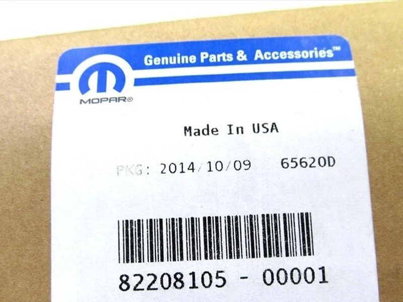 1972-1986 Jeep CJ5 CJ7 CJ8 Front Chrome Grille Grill Overlay MOPAR GENUINE OEM - Image 3 of 3