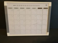 Dry Erase Calendar board by Quartet 14" x 11" 