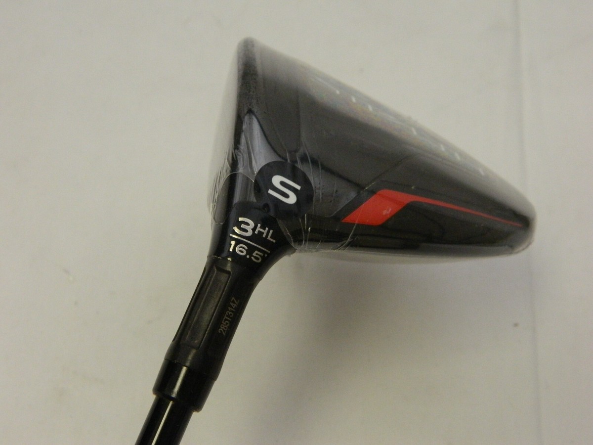 New LH TaylorMade Stealth 16.5* 3 HL Wood Fujikura Ventus Red