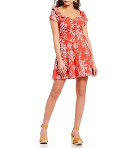 free people a thing called love mini dress