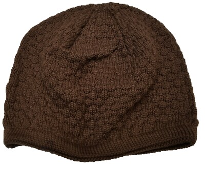 Brown Rasta Skully Beanies Hat Winter Warm Soft Skull