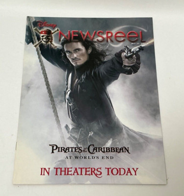 Disney Newsreel Pirates of the Caribbean Orlando Bloom 5/25/2007 Magazine