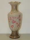 Antique French Opaline Vase, Flowers Decoration