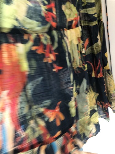 Anthropologie Smocked Drop-Waist Tiered Maxi Dress BOTANICAL SIZE S BNWT - Picture 14 of 23