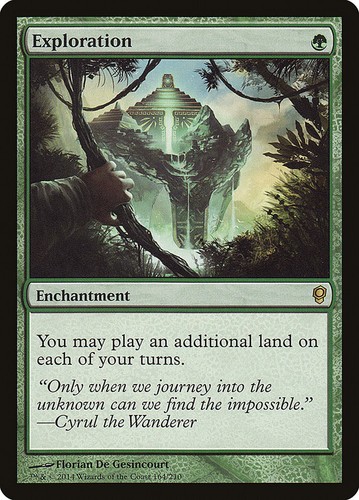 Exploration Conspiracy Rare Near Mint Magic: The Gathering 164 Normal