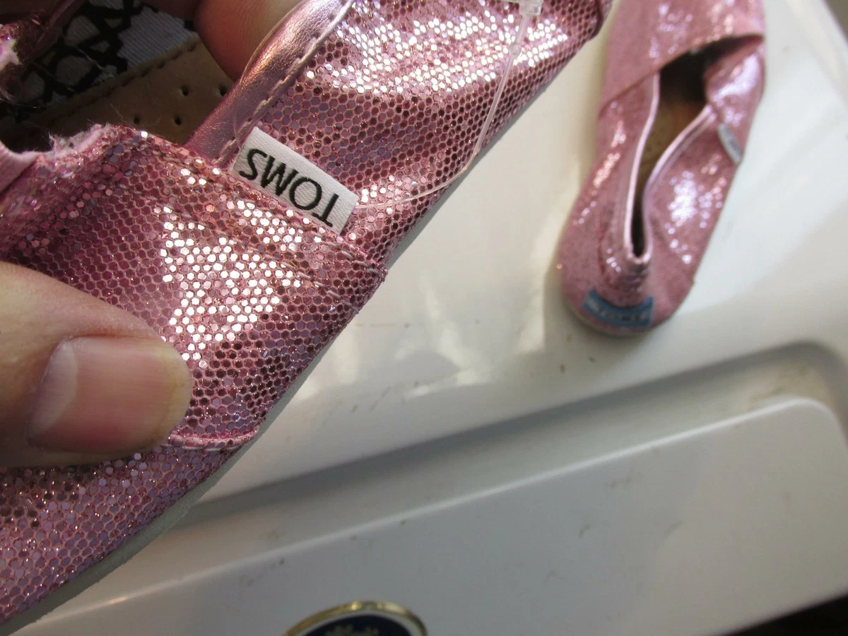 Toms Pink Size 6.5 Wide Dance Shoes