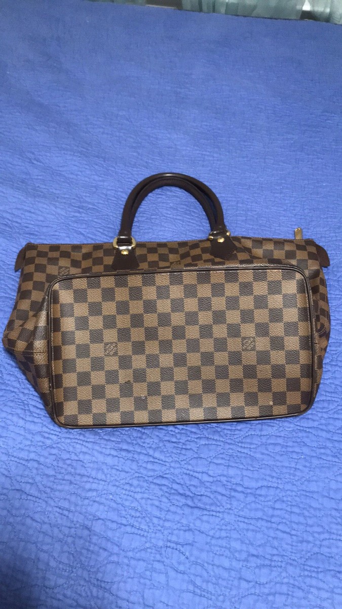【希少】 LOUIS VUITTON Damier Ebene Ribera MM Vintage バッグ LOUIS VUITTON Vintage Damier Ebene Rivera MM Handbag – The