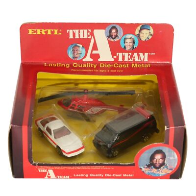 The A-Team 3 Piece Gift Set - MISB - ERTL 1/64