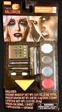Happy Halloween, Dark Character Makeup Kit including Pressed Gems. Age: 5+
