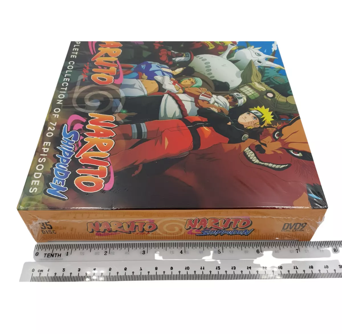 DVD Naruto Shippuden - Box 1 - 5 Discos