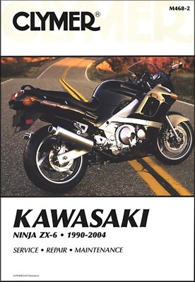 Kawasaki Ninja ZX6, ZX600, ZZ-R 600 Repair Manual 1990-2004 | eBay